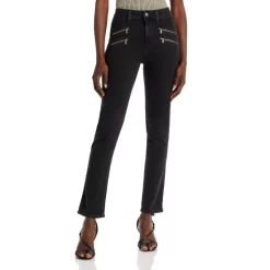 Hot Sale 👍 PAIGE Edgemont High Rise Ankle Straight 👖 Jeans In Scorpio ✔️