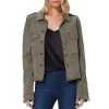 Best reviews of 🛒 PAIGE Pacey Collared Jacket Vintage Ivy Green ✨