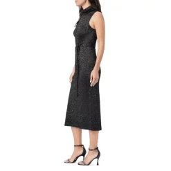 Best reviews of 🌟 PAIGE Zoelle Shimmer Knit Midi 👗 Dress Black ✨ -Skinny Jeans Store unnamed file 175