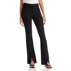 Buy β€οΈ PAIGE Winona Slit Hem High Rise Flare π Jeans In Black π