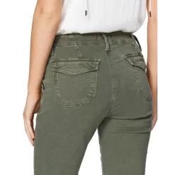 Best Sale 🎁 PAIGE Mayslie Cropped Jogger Pants Vintage Ivy Green 🤩 -Skinny Jeans Store unnamed file 185