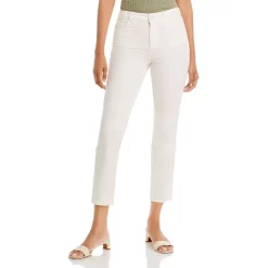 Budget π PAIGE Cindy High Rise Ankle Straight Corduroy π Jeans In Ecru π