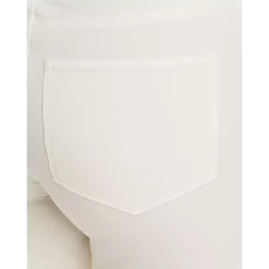 Budget 👏 PAIGE Cindy High Rise Ankle Straight Corduroy 👖 Jeans In Ecru 😀 -Skinny Jeans Store unnamed file 191