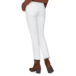 Budget 👏 PAIGE Cindy High Rise Ankle Straight Corduroy 👖 Jeans In Ecru 😀 -Skinny Jeans Store unnamed file 193