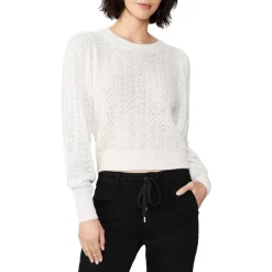 Budget 🥰 PAIGE Athena Metallic Knit Sweater Blue/silver 😉 -Skinny Jeans Store unnamed file 219