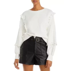 Buy π PAIGE Castelle Cotton Sweatshirt Ivory π