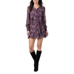 Coupon π PAIGE Vittoria Floral Silk π Dress Amythyst Multi βοΈ