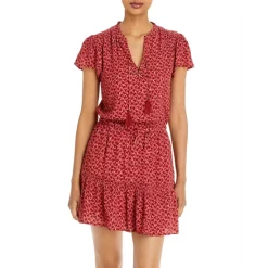 Brand new π PAIGE Jannah Printed π Dress - 100% Exclusive Papaya Multi π