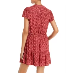 Brand new 🔔 PAIGE Jannah Printed 👗 Dress - 100% Exclusive Papaya Multi 🌟 -Skinny Jeans Store unnamed file 292