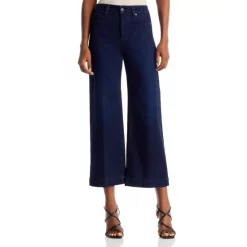 Outlet 𧨠PAIGE Anessa High Rise Cropped Wide Leg π Jeans In Monique β€οΈ