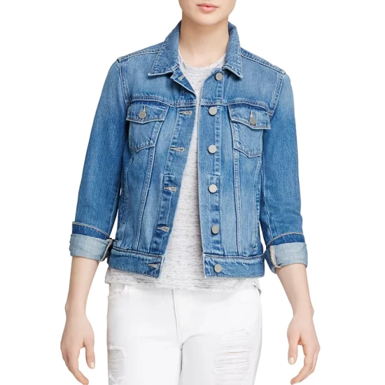 Discount π PAIGE Denim Jacket - Rowan In Stark π 1 Discount π PAIGE Denim Jacket - Rowan In Stark π