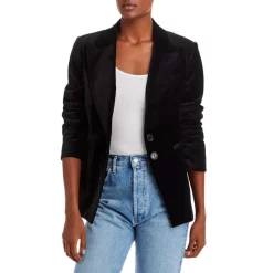 Cheap 🌟 PAIGE Chelsee Velvet Blazer Black 💯 -Skinny Jeans Store unnamed file 355