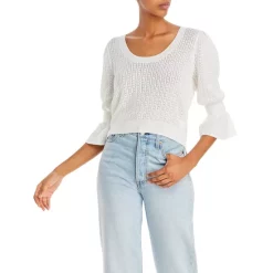 Budget 💯 PAIGE Magnolia Sweater Ivory 🥰