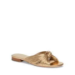 Coupon 🥰 PAIGE 👩 Women's Dany Slip On Knotted 🩴 Sandals Black ✔️