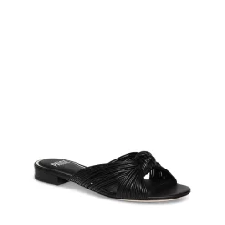 Coupon 🥰 PAIGE 👩 Women's Dany Slip On Knotted 🩴 Sandals Black ✔️ -Skinny Jeans Store unnamed file 391
