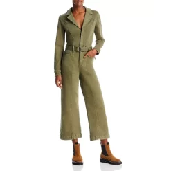 Cheap 🌟 PAIGE Anessa Belted Denim Jumpsuit Vtbrshdolv 🧨