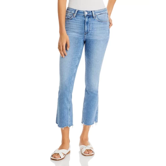 Outlet π₯° PAIGE Colette High Rise Cropped Flare π Jeans Folklore π 7 Outlet π₯° PAIGE Colette High Rise Cropped Flare π Jeans Folklore π - Image 7