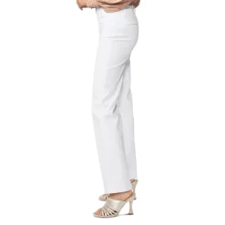 Cheapest 😉 PAIGE Leenah Wide Leg Trouser 👖 Jeans In Crisp White 👏 -Skinny Jeans Store unnamed file 442