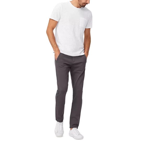 Buy π₯ PAIGE Stafford Slim Fit Trousers Black β 4 Buy π₯ PAIGE Stafford Slim Fit Trousers Black β - Image 4