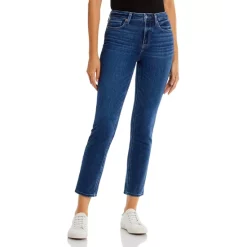 Discount 🛒 PAIGE Cindy High Rise Ankle Straight 👖 Jeans In Suncrest 😍