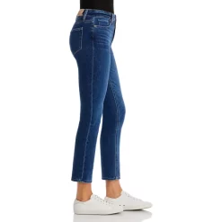 Discount 🛒 PAIGE Cindy High Rise Ankle Straight 👖 Jeans In Suncrest 😍 -Skinny Jeans Store unnamed file 52