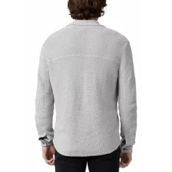 Budget 🎉 PAIGE Larson Cotton Split Neck Button Cardigan Weathstone ⌛ -Skinny Jeans Store unnamed file 573