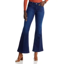 Best deal π PAIGE Genevieve High Rise Bell Bottom π Jeans In Model π₯