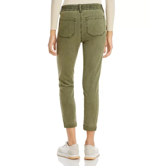 Cheap 𧨠PAIGE Christy Drawstring Denim Pants In Vncstlgren π 2 Cheap 𧨠PAIGE Christy Drawstring Denim Pants In Vncstlgren π - Image 2