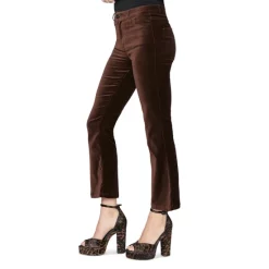 Coupon ✔️ PAIGE Claudine High Rise Kick Flare Velvet 👖 Jeans In Chicory Coffee 🎁 -Skinny Jeans Store unnamed file 615