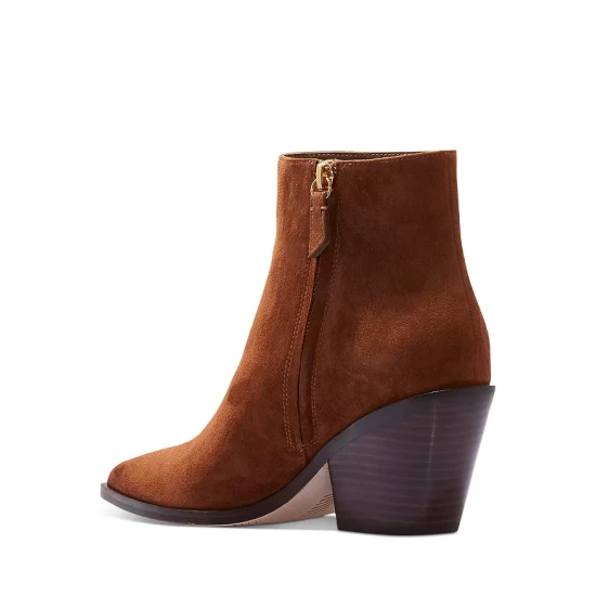 Best deal π€© PAIGE π© Women's Libby Pointed Toe Block Heel Booties Tobacco β€οΈ 5 Best deal π€© PAIGE π© Women's Libby Pointed Toe Block Heel Booties Tobacco β€οΈ - Image 5