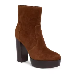 Discount ✨ PAIGE 👩 Women's Maren Platform High Heel Booties Black 🌟