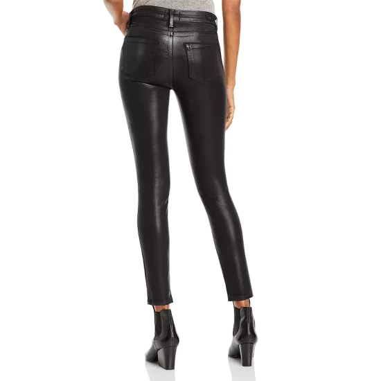 Brand new π PAIGE Hoxton High Rise Ankle Skinny π Jeans In Black Fog Luxe π§₯ Coating π₯ 2 Brand new π PAIGE Hoxton High Rise Ankle Skinny π Jeans In Black Fog Luxe π§₯ Coating π₯ - Image 2
