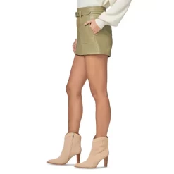 Outlet ❤️ PAIGE Jonas Faux Leather Shorts Dark Brushed Olive 😉 -Skinny Jeans Store unnamed file 667