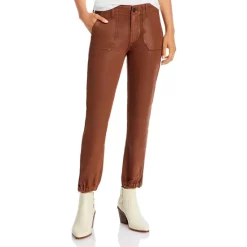 Best reviews of 😉 PAIGE Mayslie Jogger 👖 Jeans In Cognac Luxe 🧥 Coated 👏
