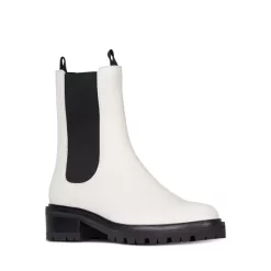 Buy 🛒 PAIGE 👩 Women's Briana Stretch Booties Bone Leather 👏