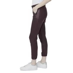 Deals ❤️ PAIGE Mayslie High Rise Jogger 👖 Jeans In Black Cherry Luxe 🧥 Coating 👏 -Skinny Jeans Store unnamed file 715