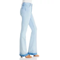 Promo 🔥 PAIGE Laurel Canyon High Rise Bootcut 👖 Jeans In Kitley Distressed 👏 -Skinny Jeans Store unnamed file 723