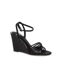 Best deal 🧨 PAIGE 👩 Women's Sami Ankle Strap Wedge 🩴 Sandals Pale Yellow ✔️