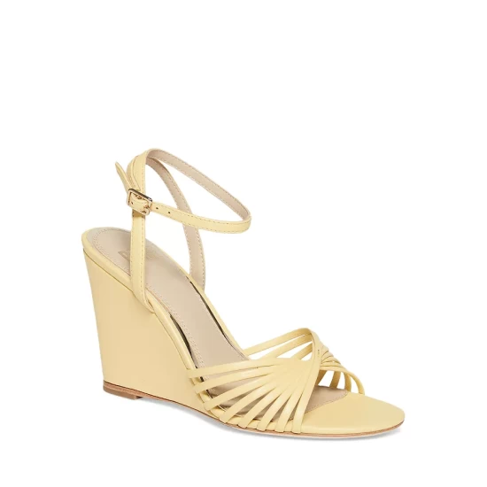 Best deal 𧨠PAIGE π© Women's Sami Ankle Strap Wedge π©΄ Sandals Pale Yellow βοΈ 6 Best deal 𧨠PAIGE π© Women's Sami Ankle Strap Wedge π©΄ Sandals Pale Yellow βοΈ - Image 6