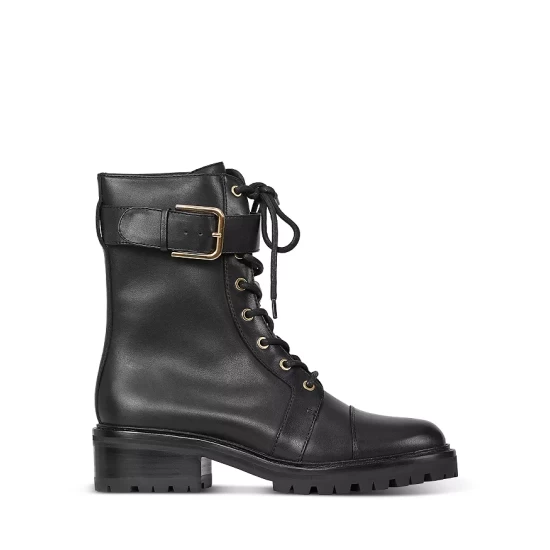 Best deal ✔️ PAIGE 👩 Women's Bailey Buckle & Lace Up Booties Black 👏 2 Best deal ✔️ PAIGE 👩 Women's Bailey Buckle & Lace Up Booties Black 👏 - Image 2