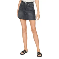 New 😍 PAIGE Jessie Denim Mini 👗 Skirt Vague Black 😉