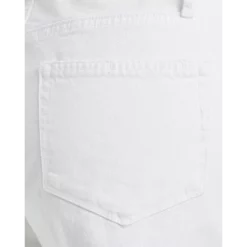 Coupon 🌟 PAIGE Dani Raw Hem Cut Off Jean Shorts In Crisp White 🧨 -Skinny Jeans Store unnamed file 817