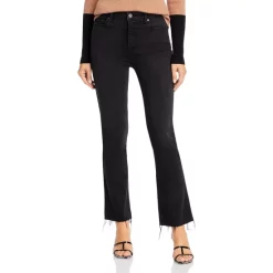 Best Pirce ✨ PAIGE Claudine Raw Hem Flare 👖 Jeans In Slater 🔥