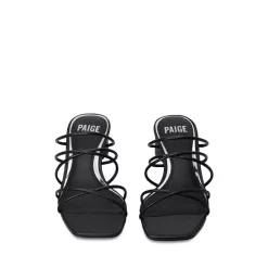 Brand new 👍 PAIGE 👩 Women's Gemma Strappy High Heel 🩴 Sandals Black ⭐ -Skinny Jeans Store unnamed file 839