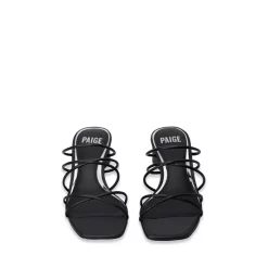 Brand new 👍 PAIGE 👩 Women's Gemma Strappy High Heel 🩴 Sandals Black ⭐ -Skinny Jeans Store unnamed file 843