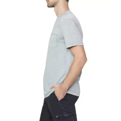 Coupon 🔔 PAIGE Ramirez Cotton Textured Pocket Tee Vintage Coastal Cloud ⭐ -Skinny Jeans Store unnamed file 857