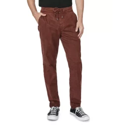 Coupon 🛒 PAIGE Fraser Solid Slim Fit Pants Ruby Rum 🤩