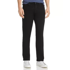 New ✨ PAIGE Normandie Straight Fit 👖 Jeans In Black Shadow 💯