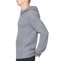 Buy 🌟 PAIGE Bowery Hooded Pullover Sweater Heather Navy 🧨 -Skinny Jeans Store unnamed file 875