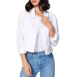 Best deal π PAIGE Vivienne Relaxed Denim Jacket Crisp White π